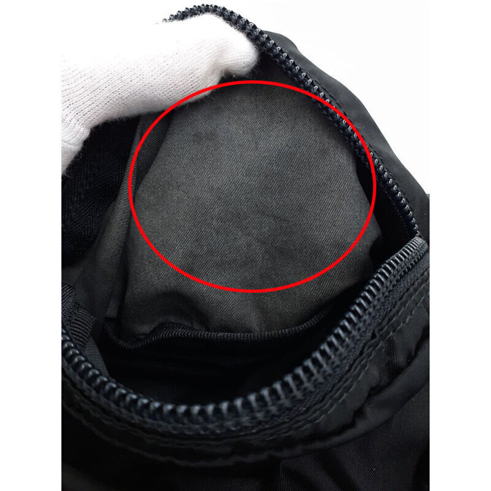 PRADA Two Pocket Tessuto Backpack Rucksack Daybag Black - Picture 4 of 9